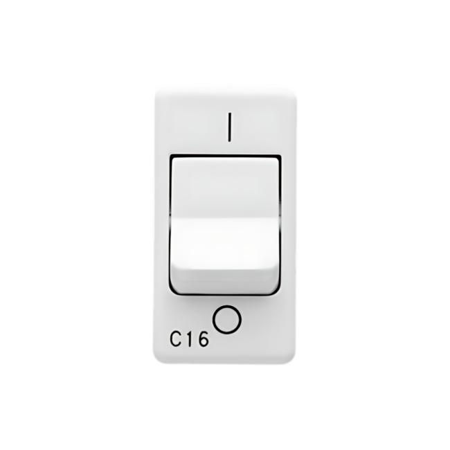 ÇELËS AUTOMAT 16A MODULOHET NË SUPORT C+P