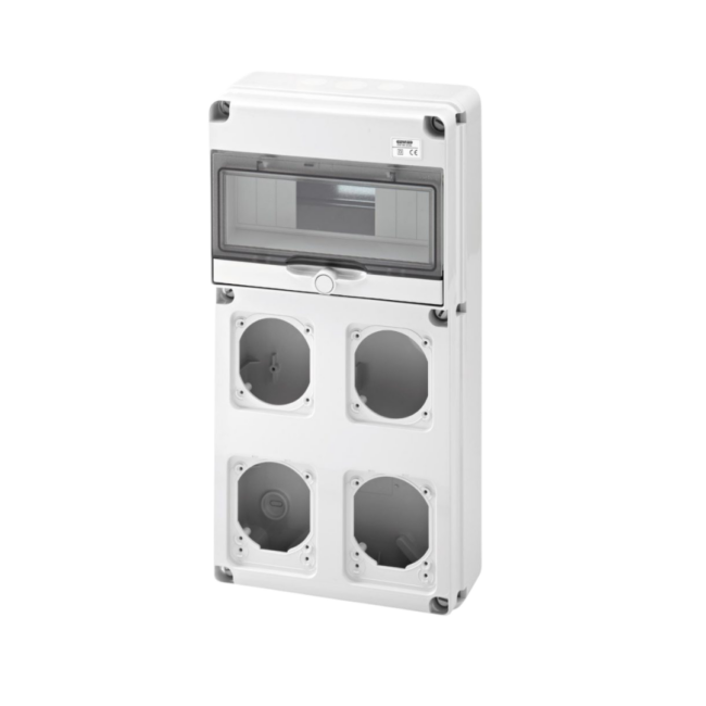KUTI INDUSTRIALE 4P 8 MODULE