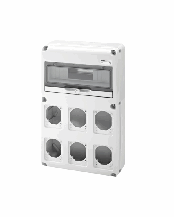 KUTI INDUSTRIALE 14 MODULE & 6 PRIZA 16/32A IP44/67