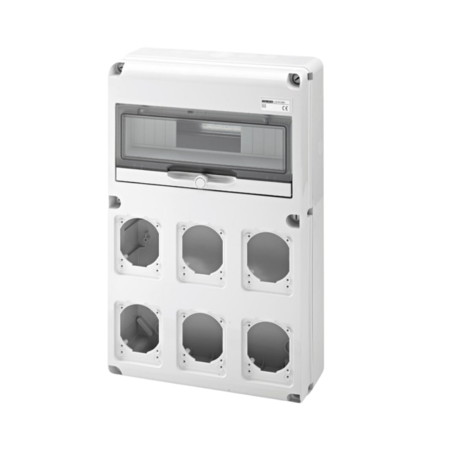 KUTI INDUSTRIALE 14 MODULE & 6 PRIZA 16/32A IP44/67