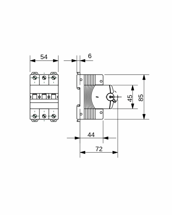 AUTOMAT 3P 63A ME XHAM - Image 2
