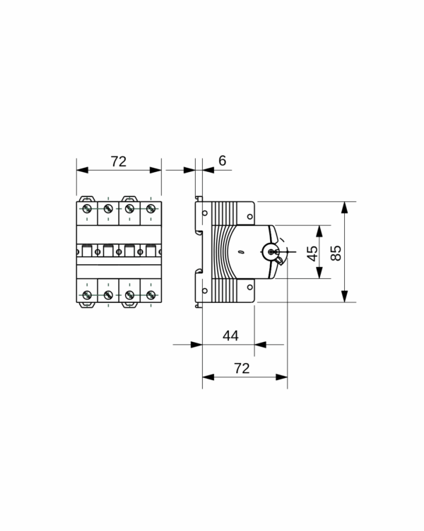 AUTOMAT 4P 63A ME XHAM - Image 2