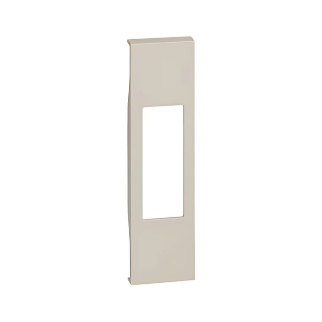 COVER BIPOLAR + BIVALENTE + PULSANT ME LITAR 1M 16A SABBIA