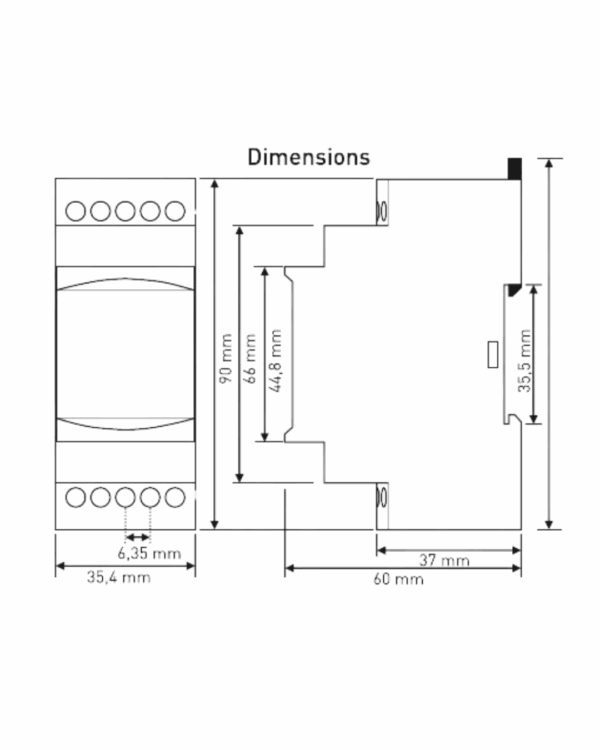 RL NIVELI MODULARE 2 POSTE 150-250V AC - Image 2