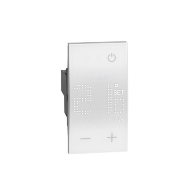 TERMOSTAT ELEKTRONIK 5(2)A 2P 220V AC I BARDHË