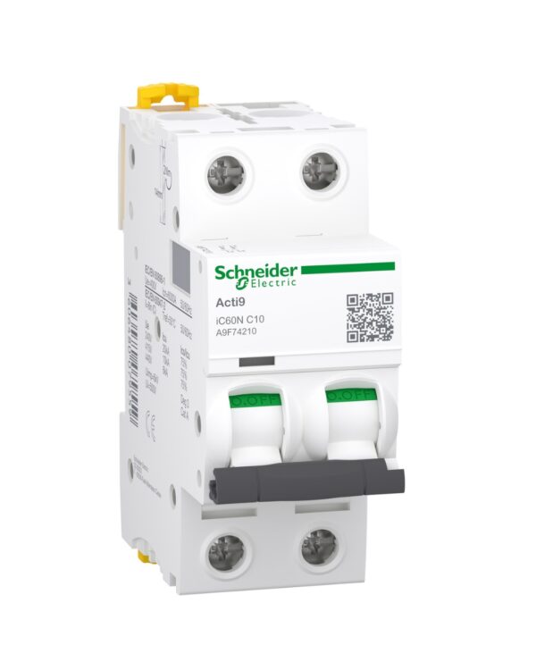 AUTOMAT MAGNETO-TERMIK 2P 2M 10A 6kA TYPE C