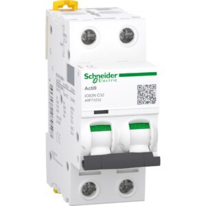 AUTOMAT MAGNETO-TERMIK 2P 2M 32A 6kA TYPE C