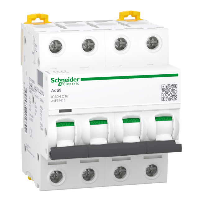 AUTOMAT MAGNETO-TERMIK 4P 16A 6kA TYPE C