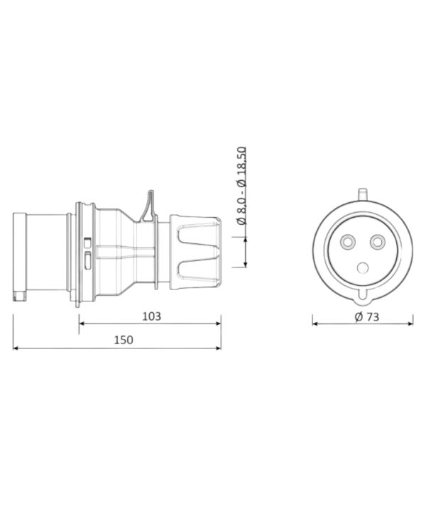 SPINË 3X32 2P+T 220V (IPP8) - Image 2
