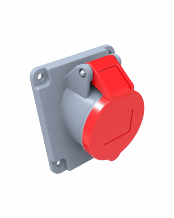 PRIZË PANELI 4X32A 3P+T 380V IP44 90°
