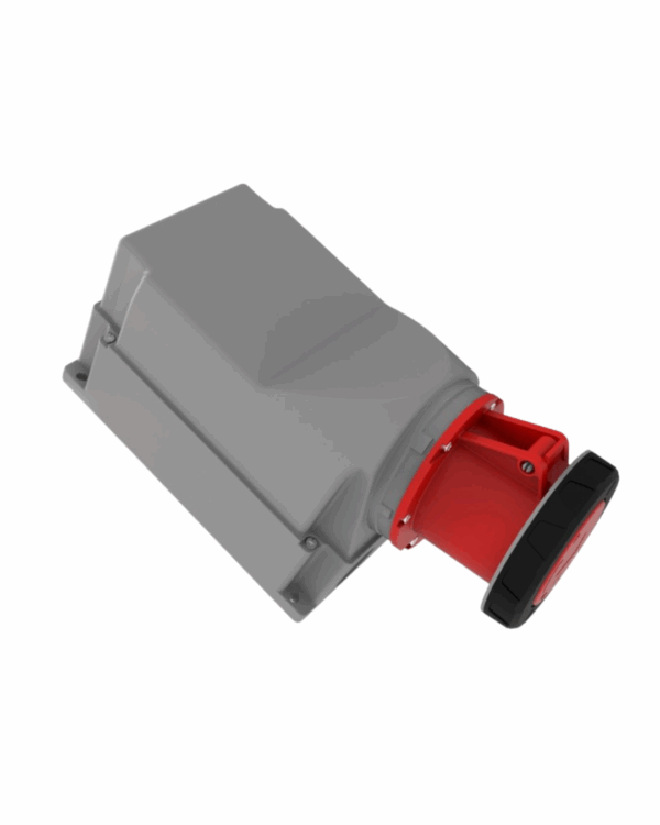 PRIZË MURALE 5X125A 3P+T+N 380V IP67