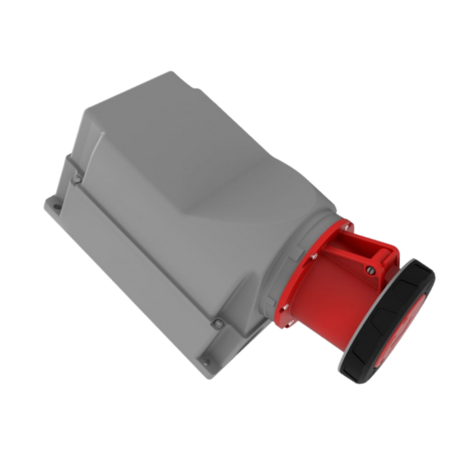 PRIZË MURALE 5X125A 3P+T+N 380V IP67