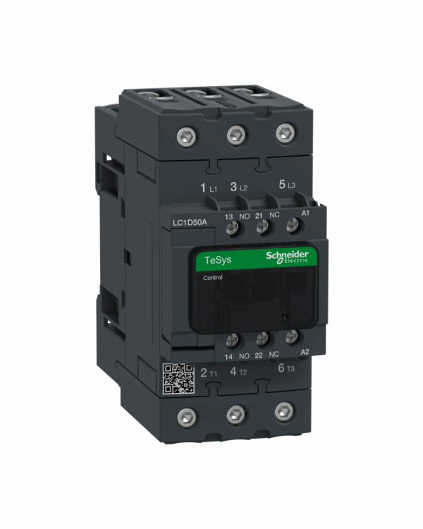 LËSHUES 3P D50 22KW 220V NO+1PCE NC AC 50/60 Hz