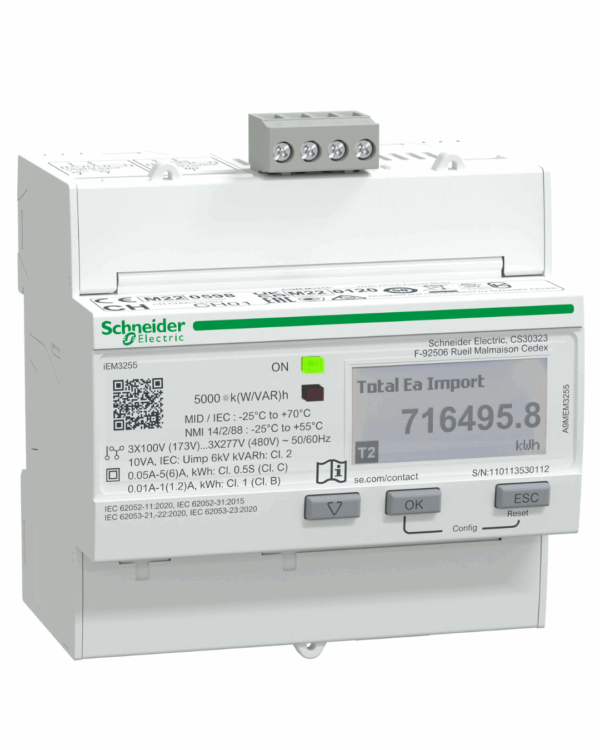 MATËS ENERGJIE TA/5A 1F/3F/N MATJE U/I/E MULTITARIF MODBUS/MID - Image 2