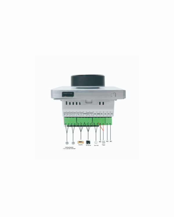 AMPLIFIKATOR MURAL 2*25W ME BLUETOOTH USB/TF AUX KONTROLL VOLUMI ME EKRAN - Image 4
