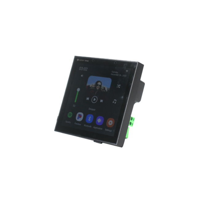 AMPLIFIKATOR MURAL 2*25W ME BLUETOOTH USB/TF RS485 ANDROID 11 4 INCH TOUCH SCREEN ME TUYA ZIGBEE GATEWAY