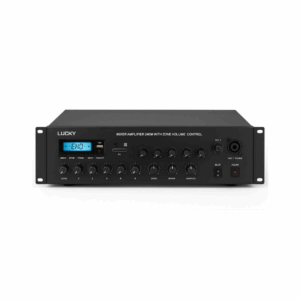 BOKS AMPLIFIKATOR 6 ZONA+ Mixer Amplifier 240W with Zone volume control  Add Mplayer